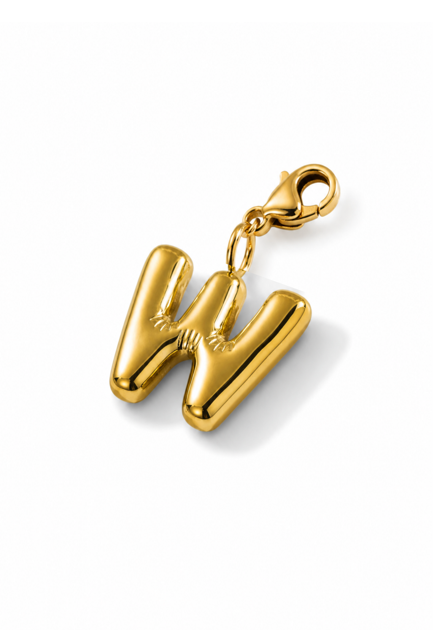 Letter Charm I Gold