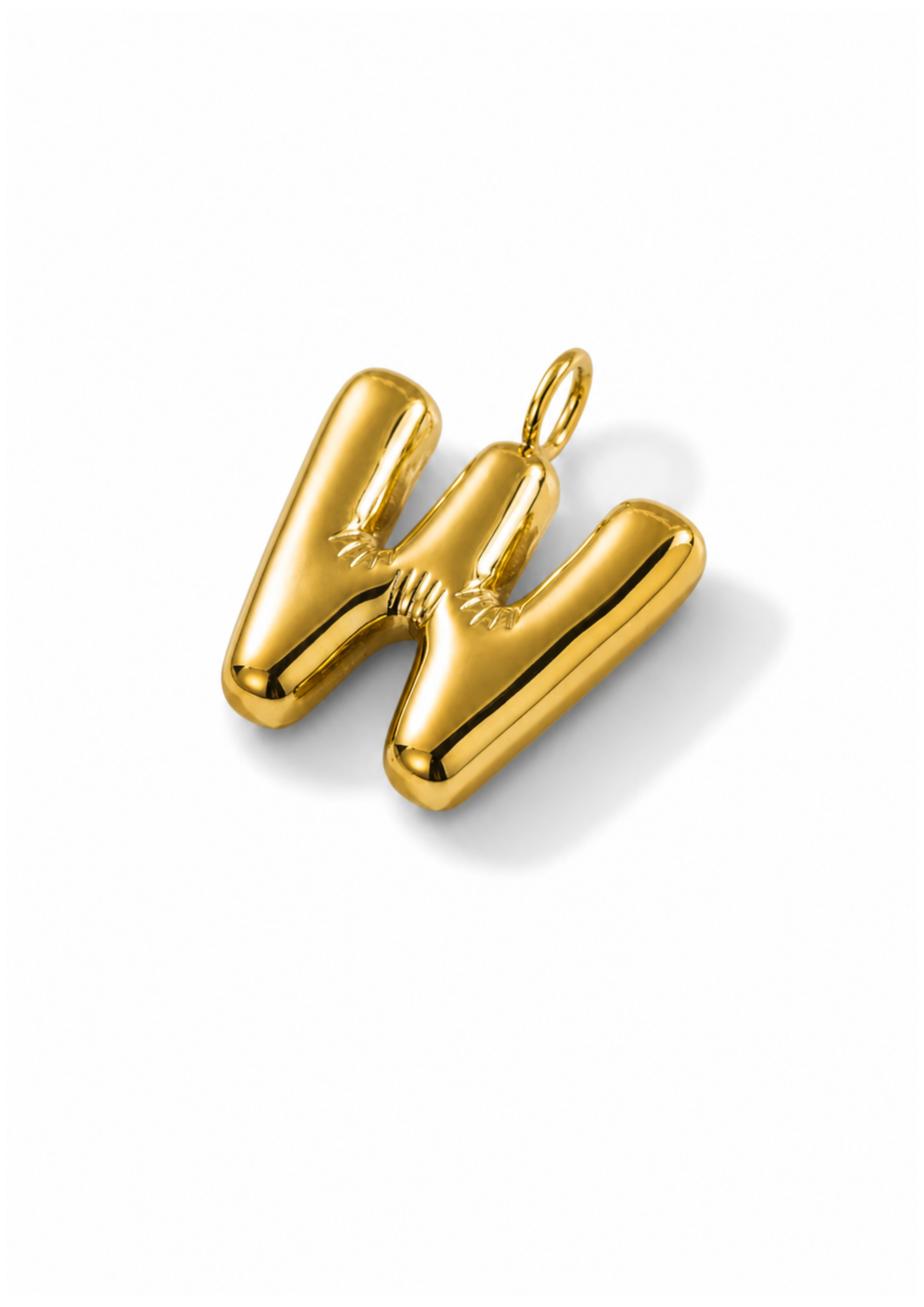Letter Charm I Gold