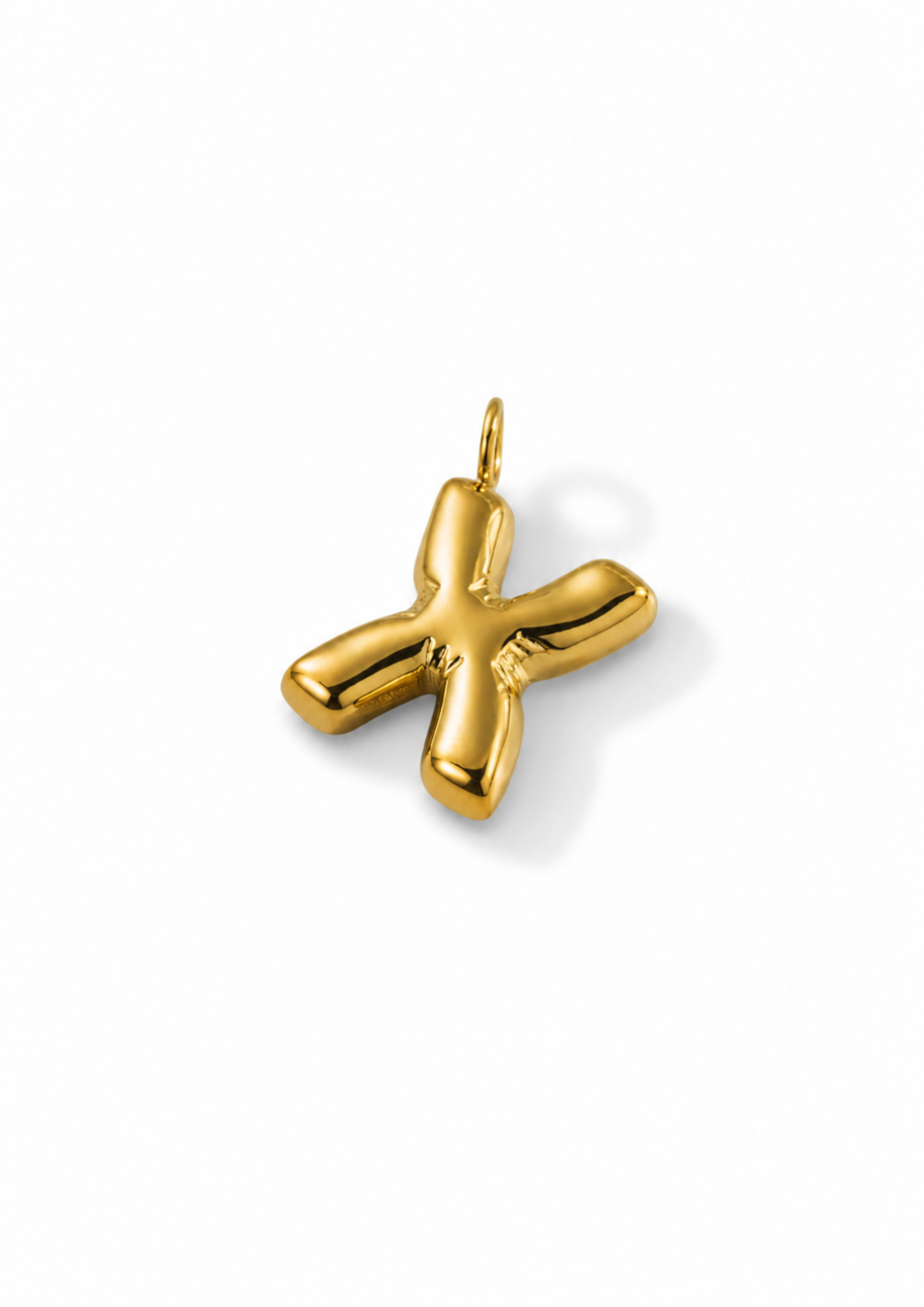 Letter Charm I Gold