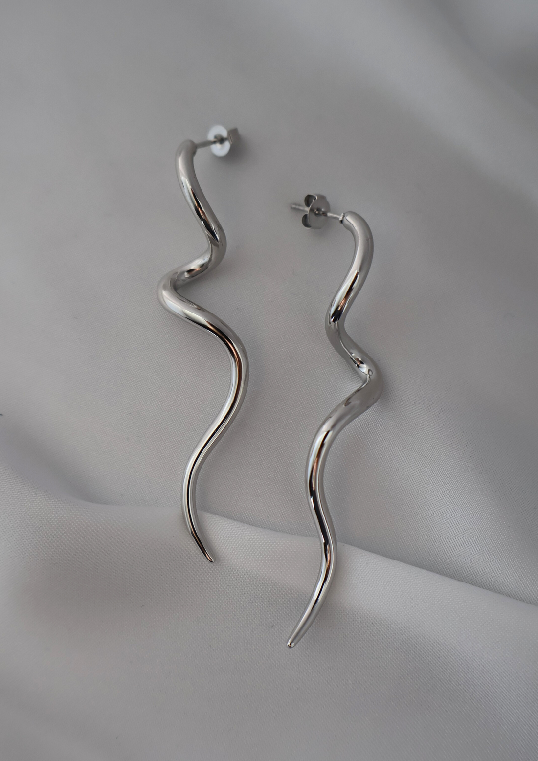 Sway Ohrstecker I Silber