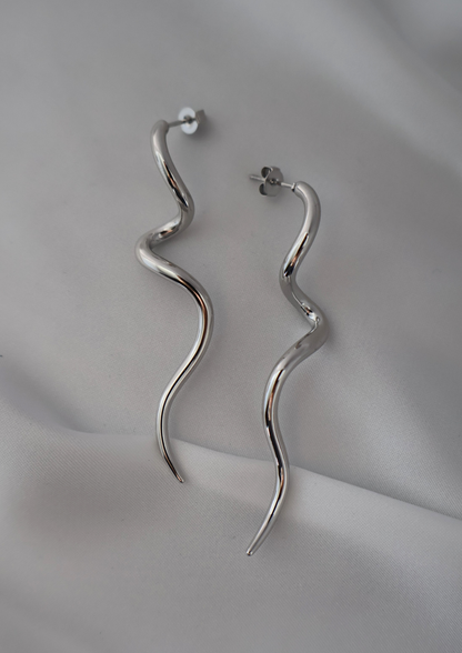 Sway Ohrstecker I Silber