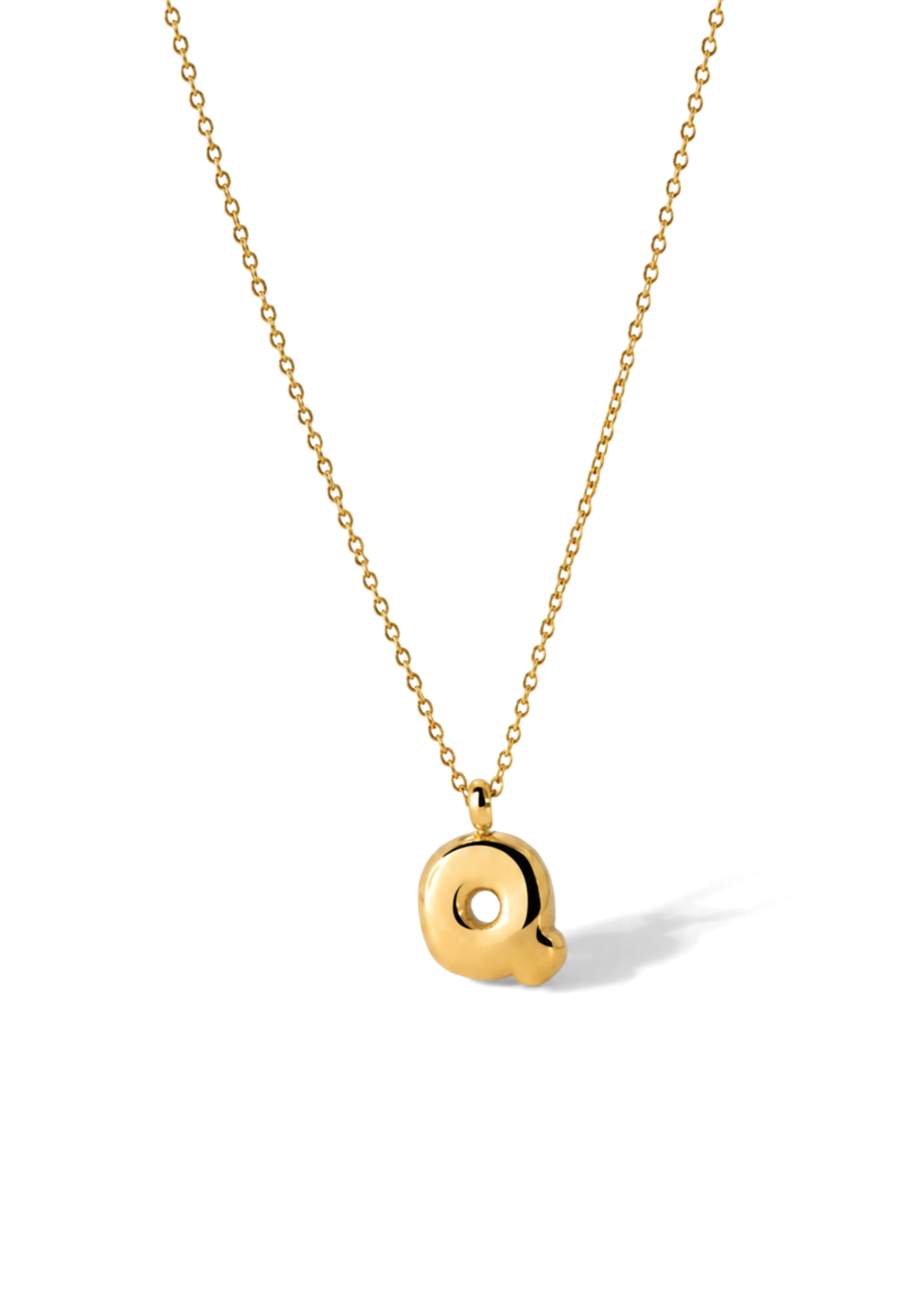 Letter Necklace | Gold
