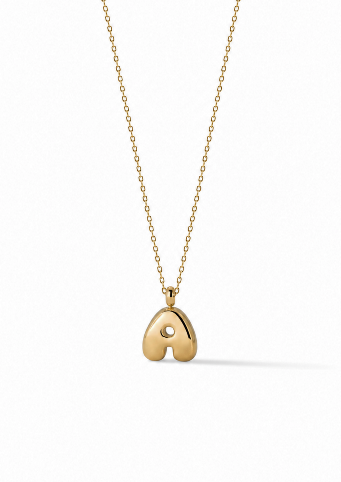 Letter Necklace | Gold