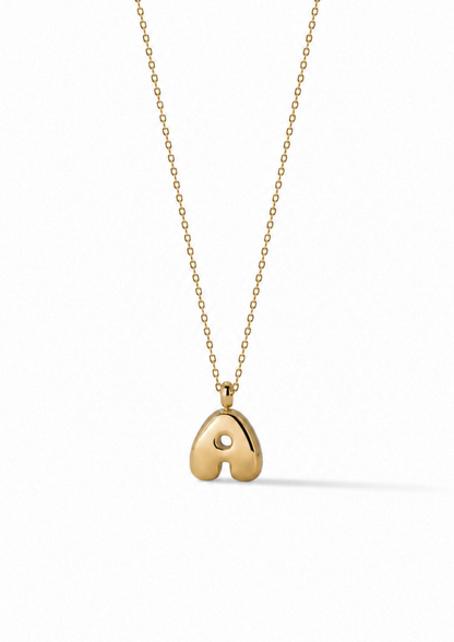 Letter Necklace | Gold