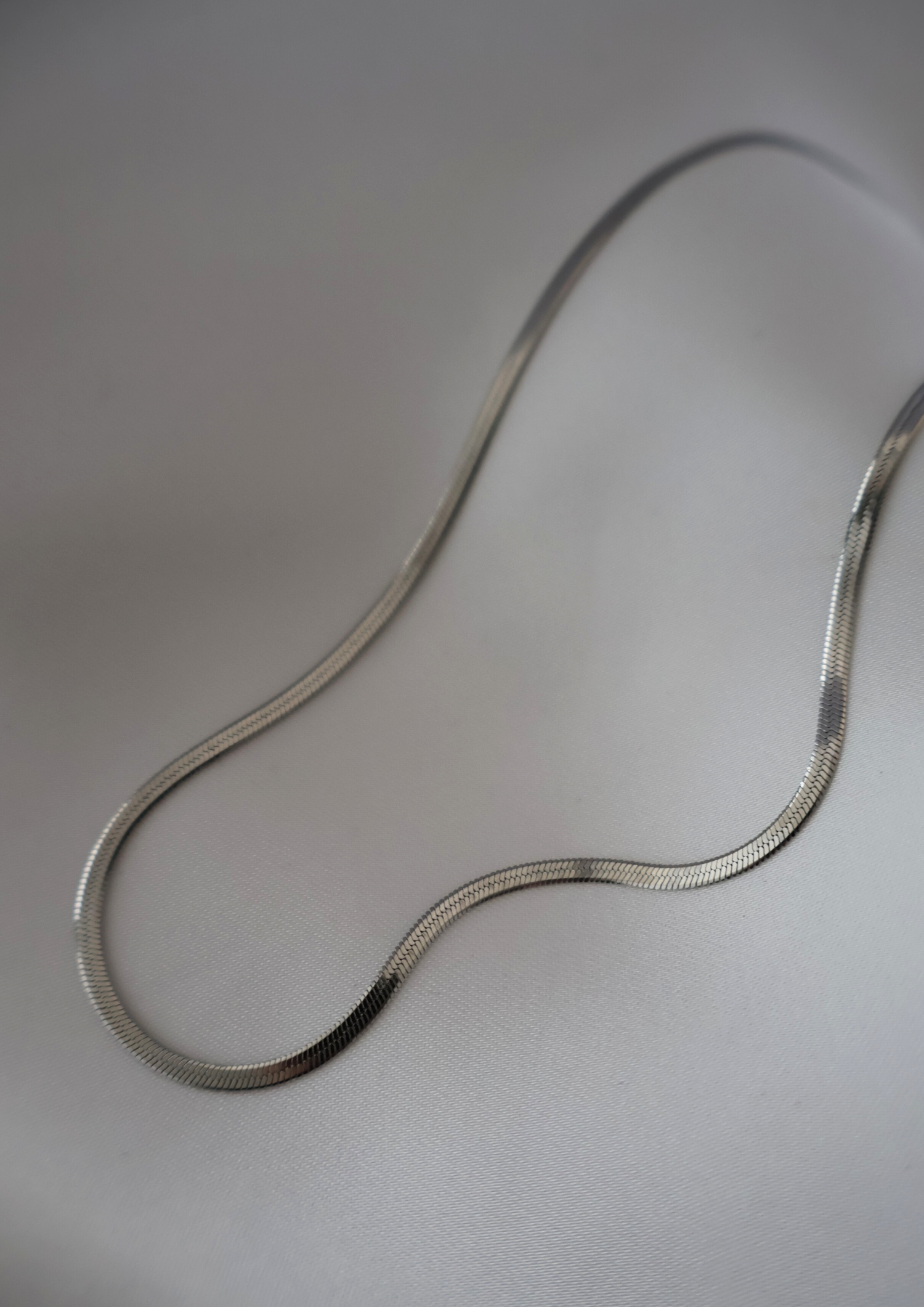 Luna Halskette 2mm I Silber