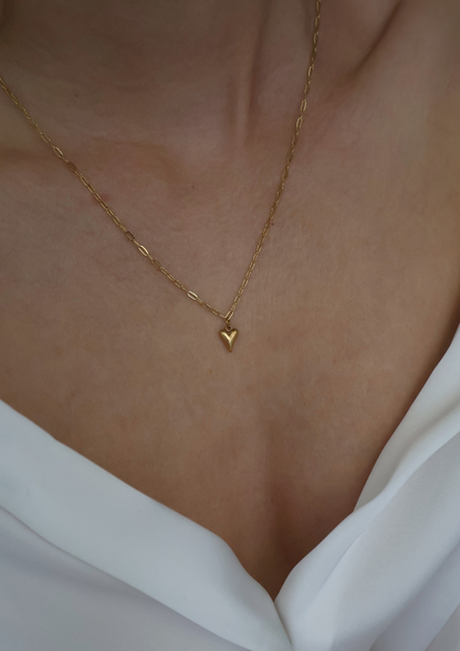 Forever Heart Charm I Gold
