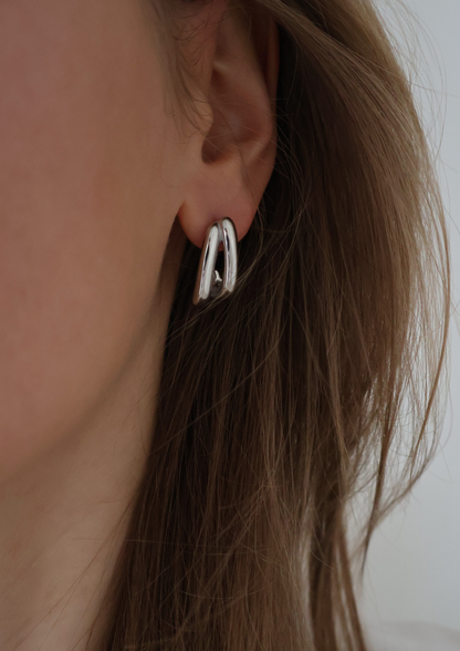 Yenna Ohrstecker I Silber