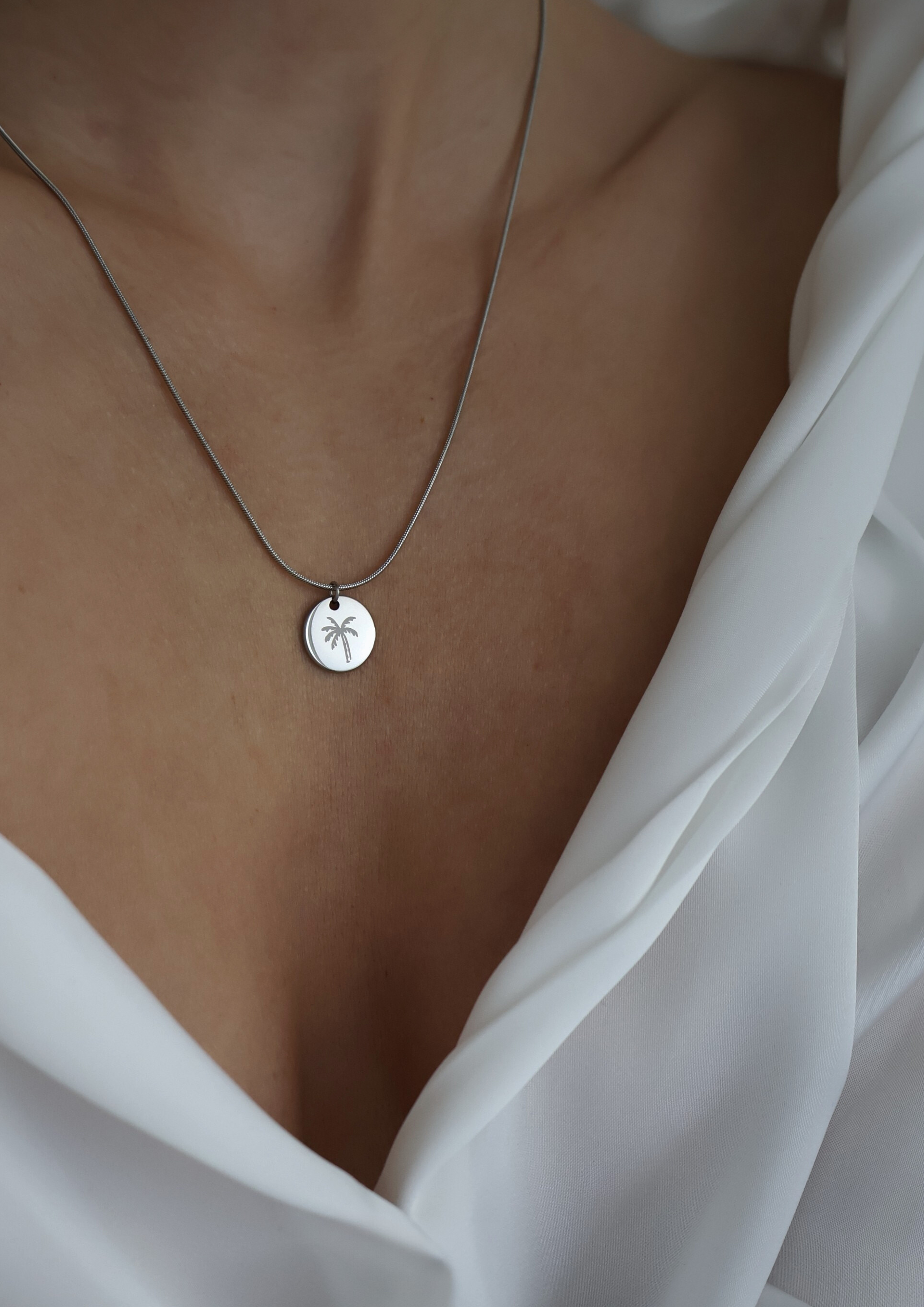 Elaia Halskette I Silber