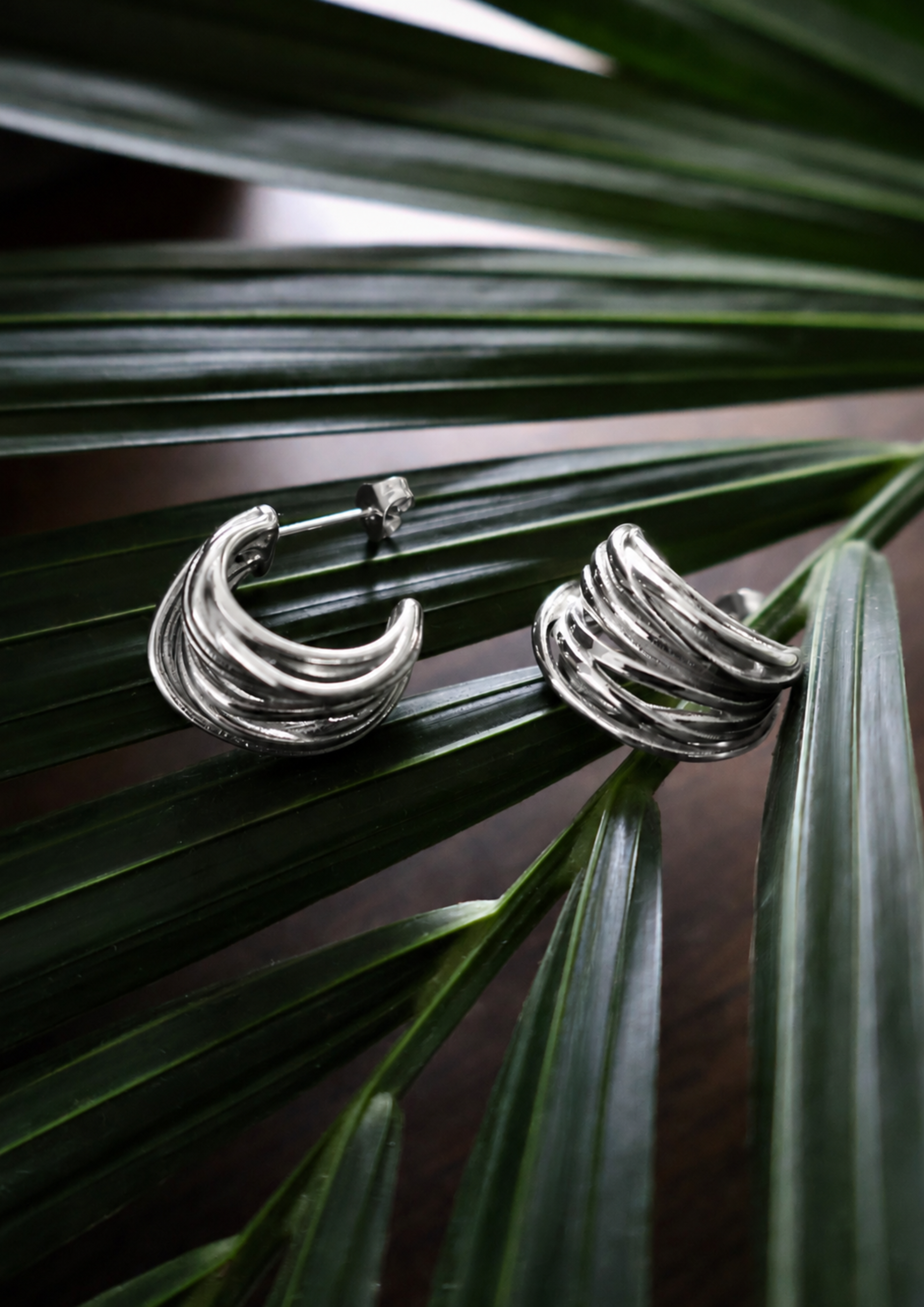 Breeze Ohrstecker I Silber