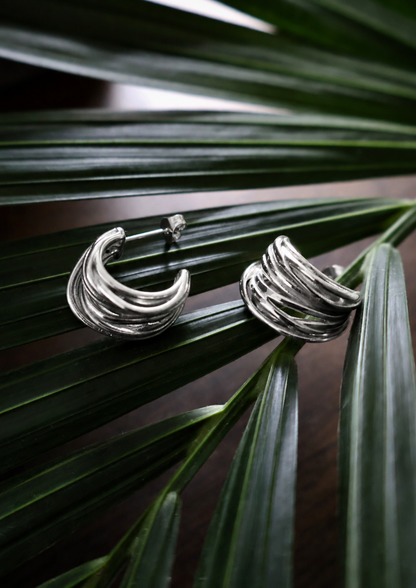 Breeze Ohrstecker I Silber