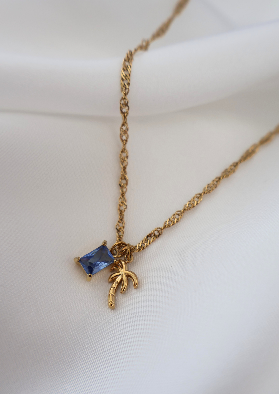 Mini Palm Charm I Gold