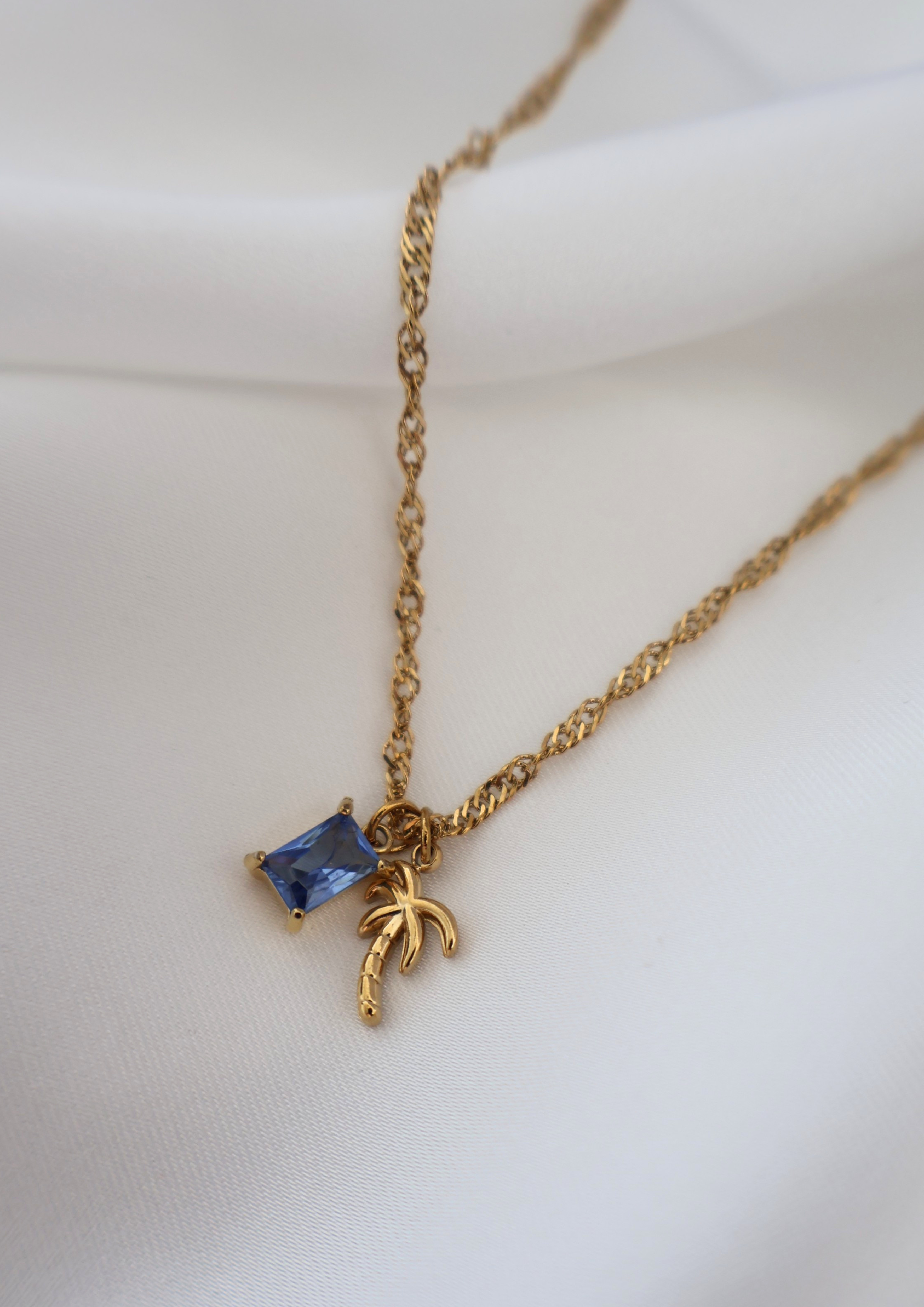 Mini Palm Charm I Gold