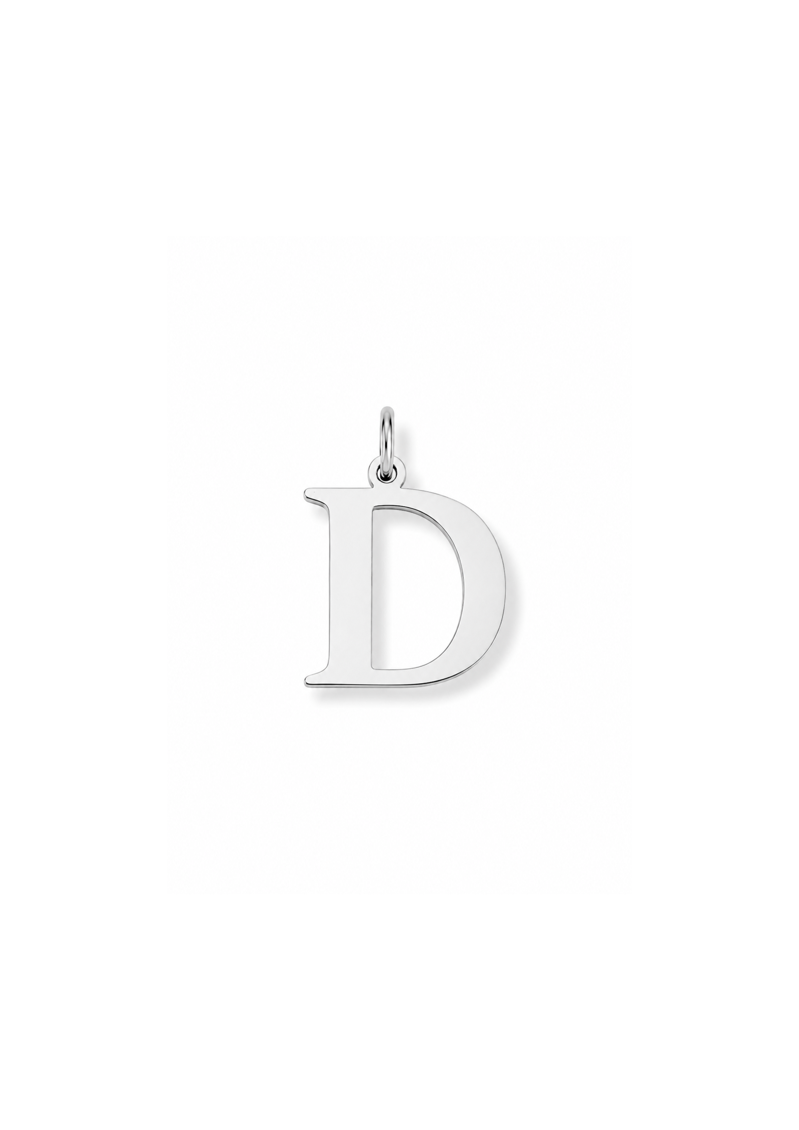 Essential Letter Charm I Silber