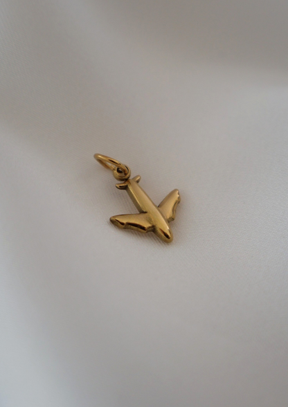 Airplane Charm I GOLD
