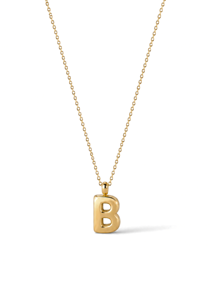 Letter Necklace | Gold