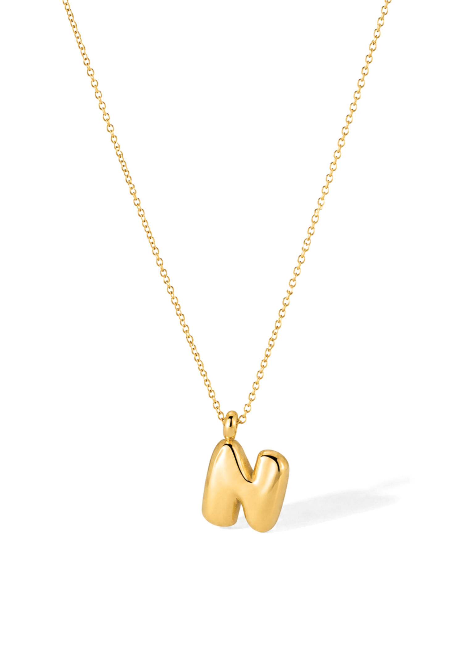 Letter Necklace | Gold