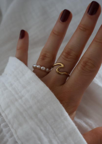 Wave Ring I Gold