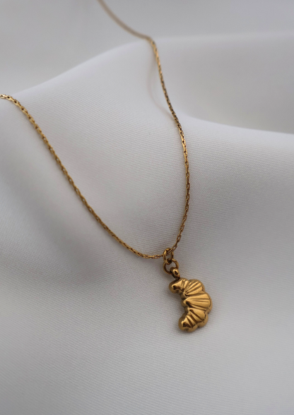 Gipfeli Halskette I Gold