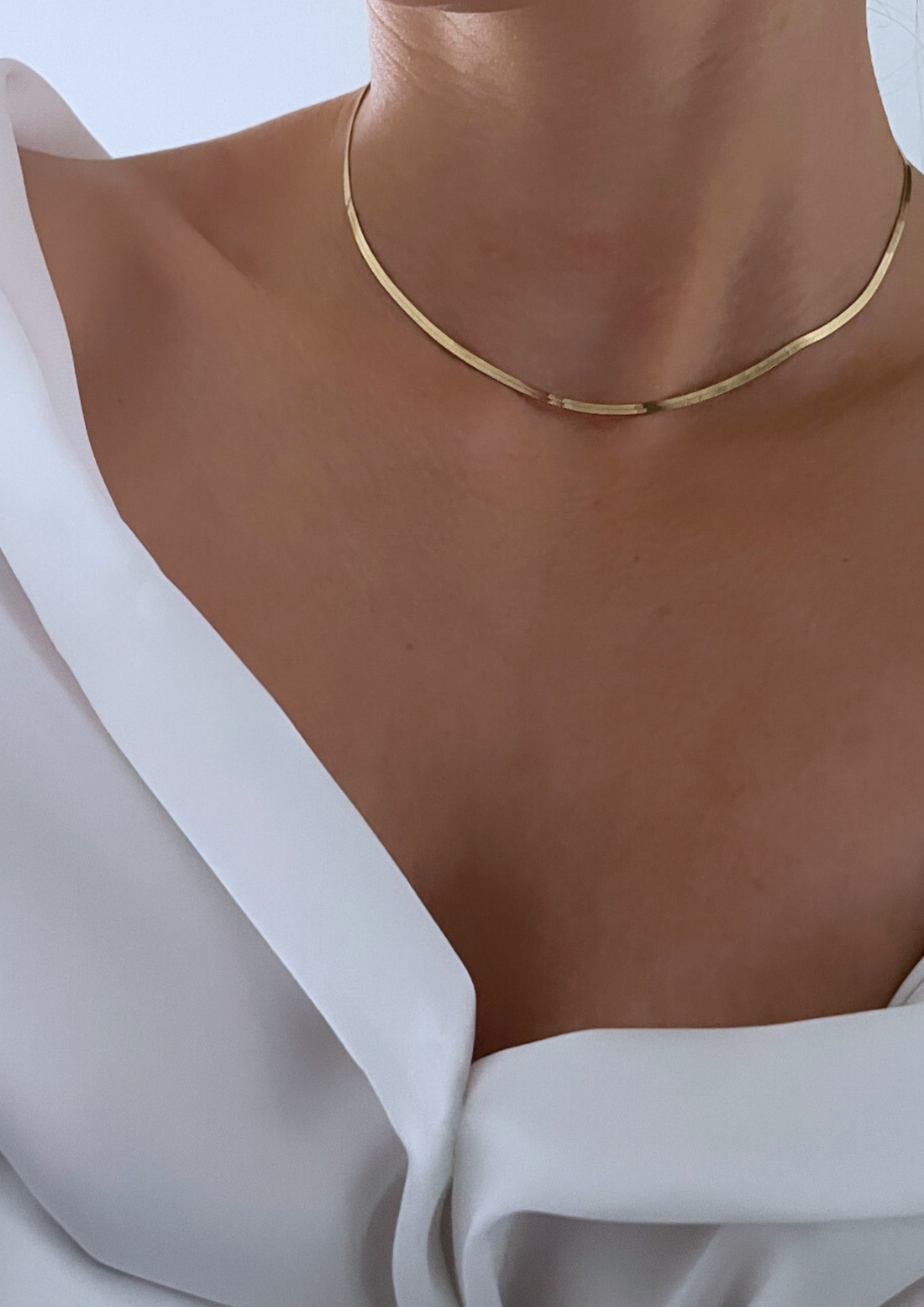 Luna Halskette 2mm I Gold