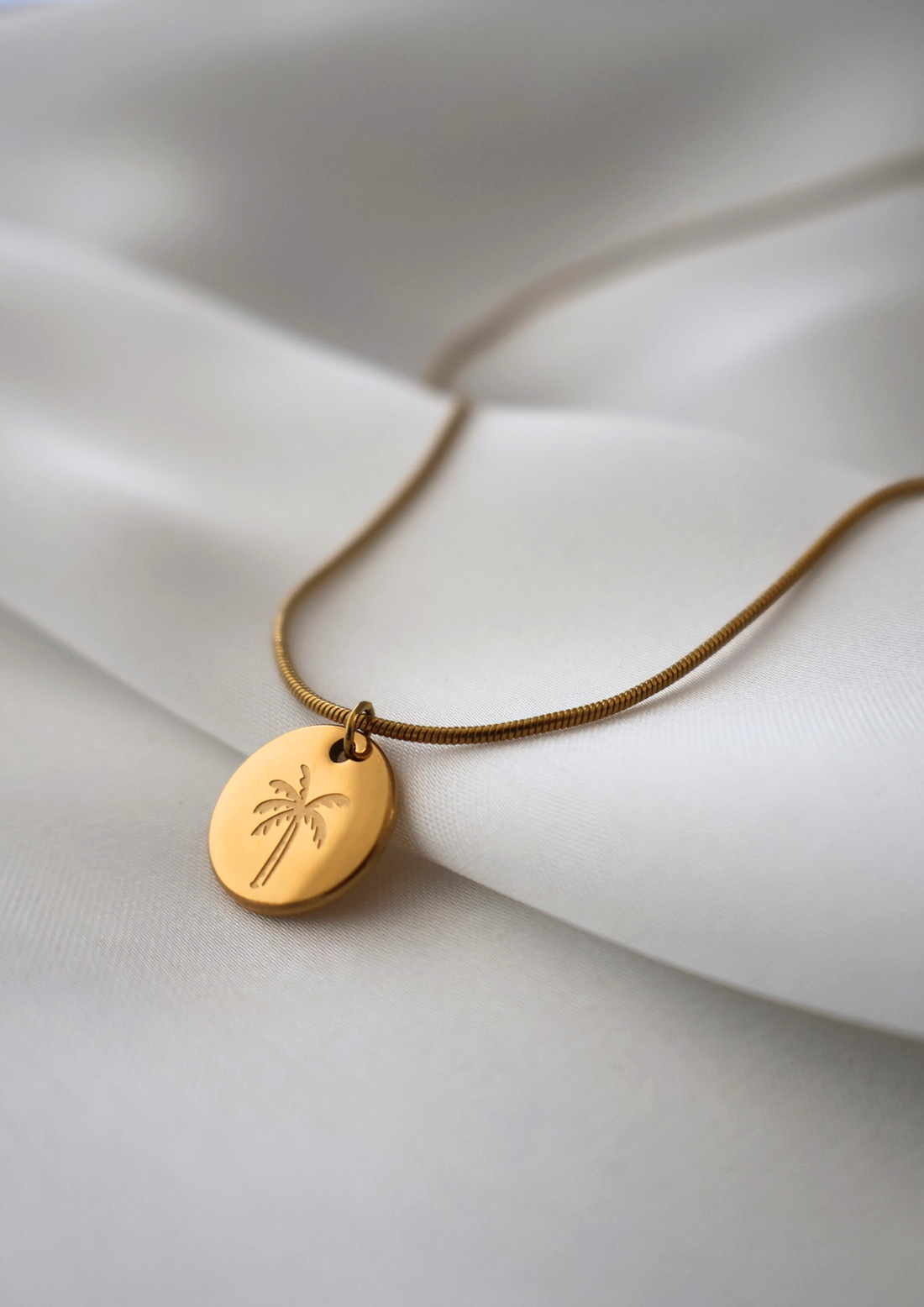 Elaia Halskette I Gold
