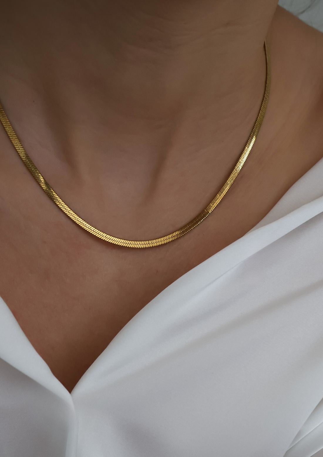 Luna Halskette 3mm I Gold