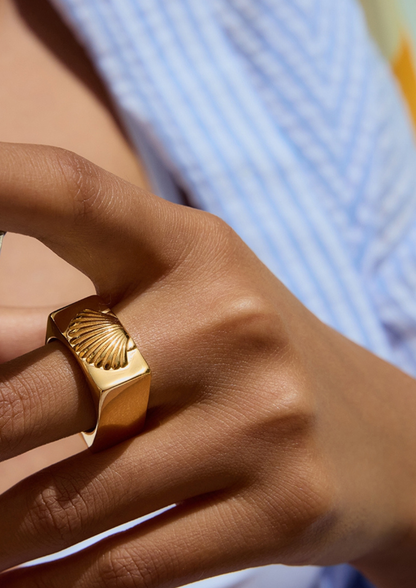 Ocean Ring I Gold