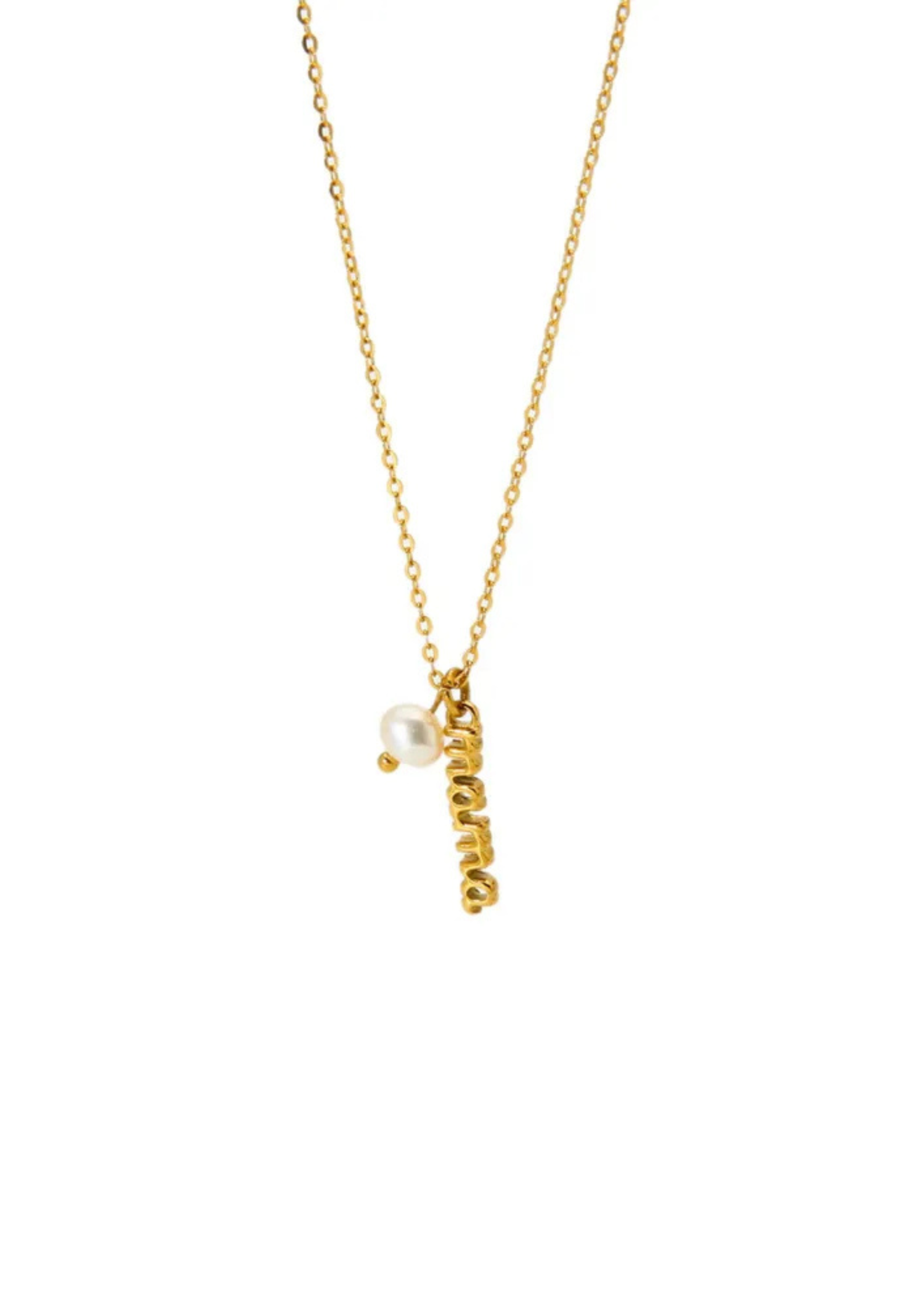 Mama Halskette I Gold