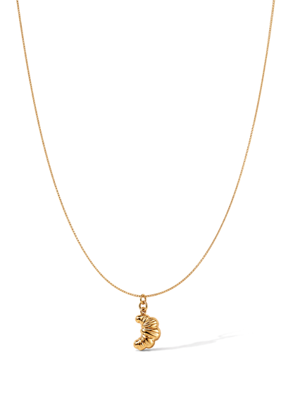 Gipfeli Halskette I Gold
