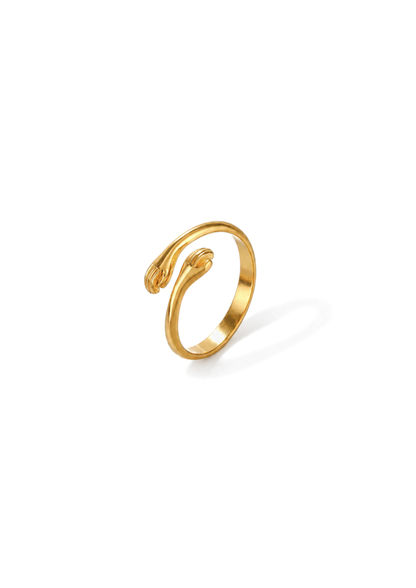 Hug Ring I Gold