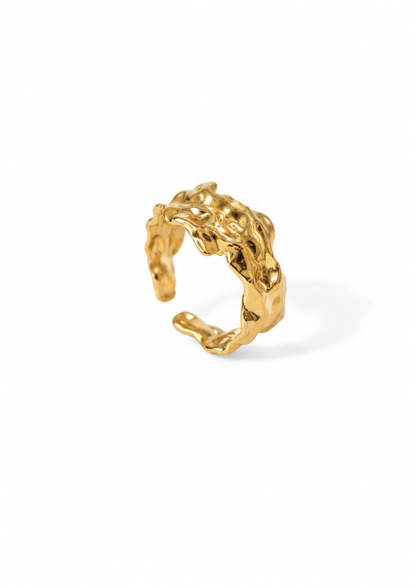 Frosted Ring I Gold