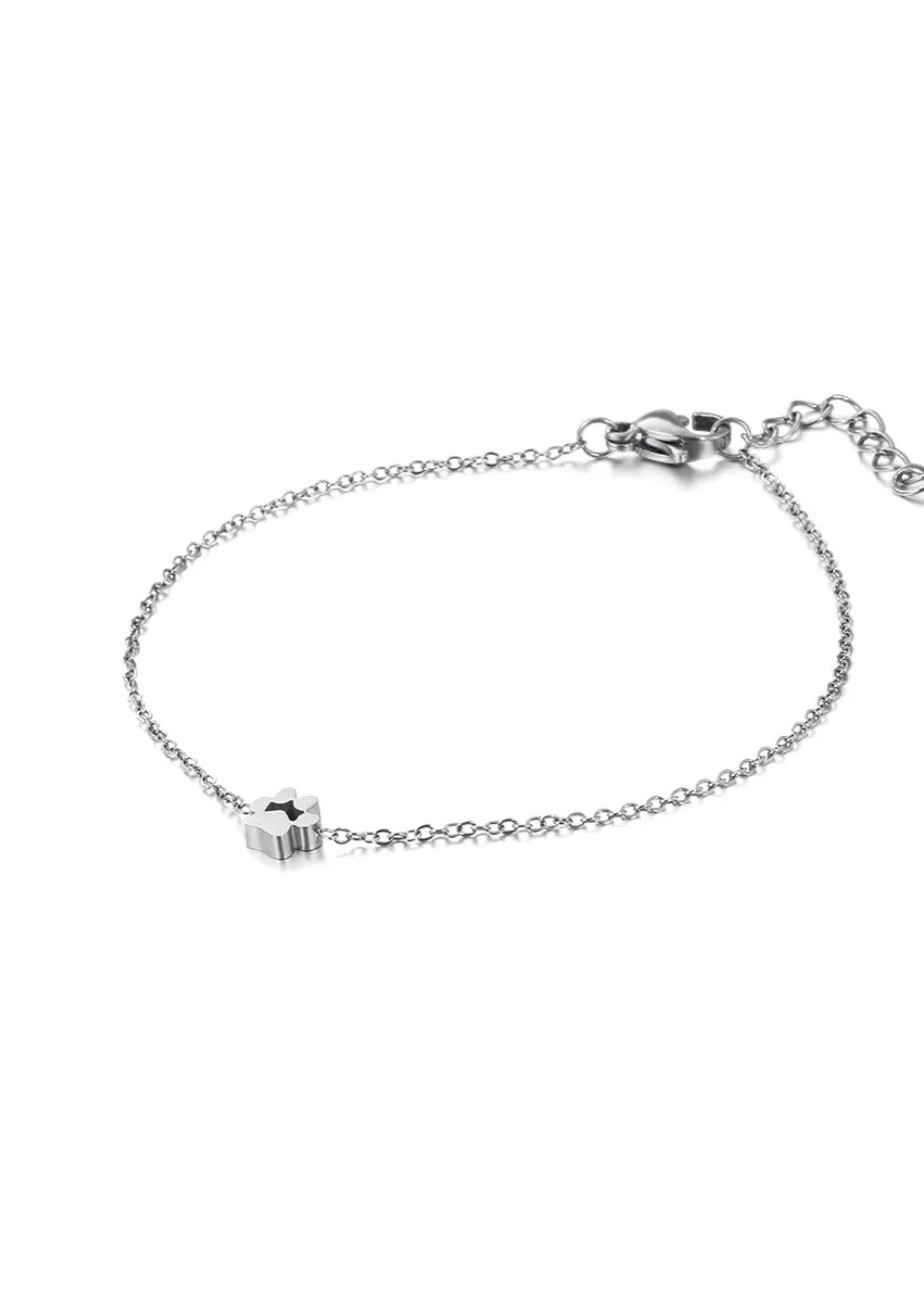 Paw Bracelet I Silver