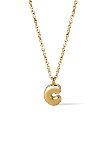 Letter Necklace | Gold
