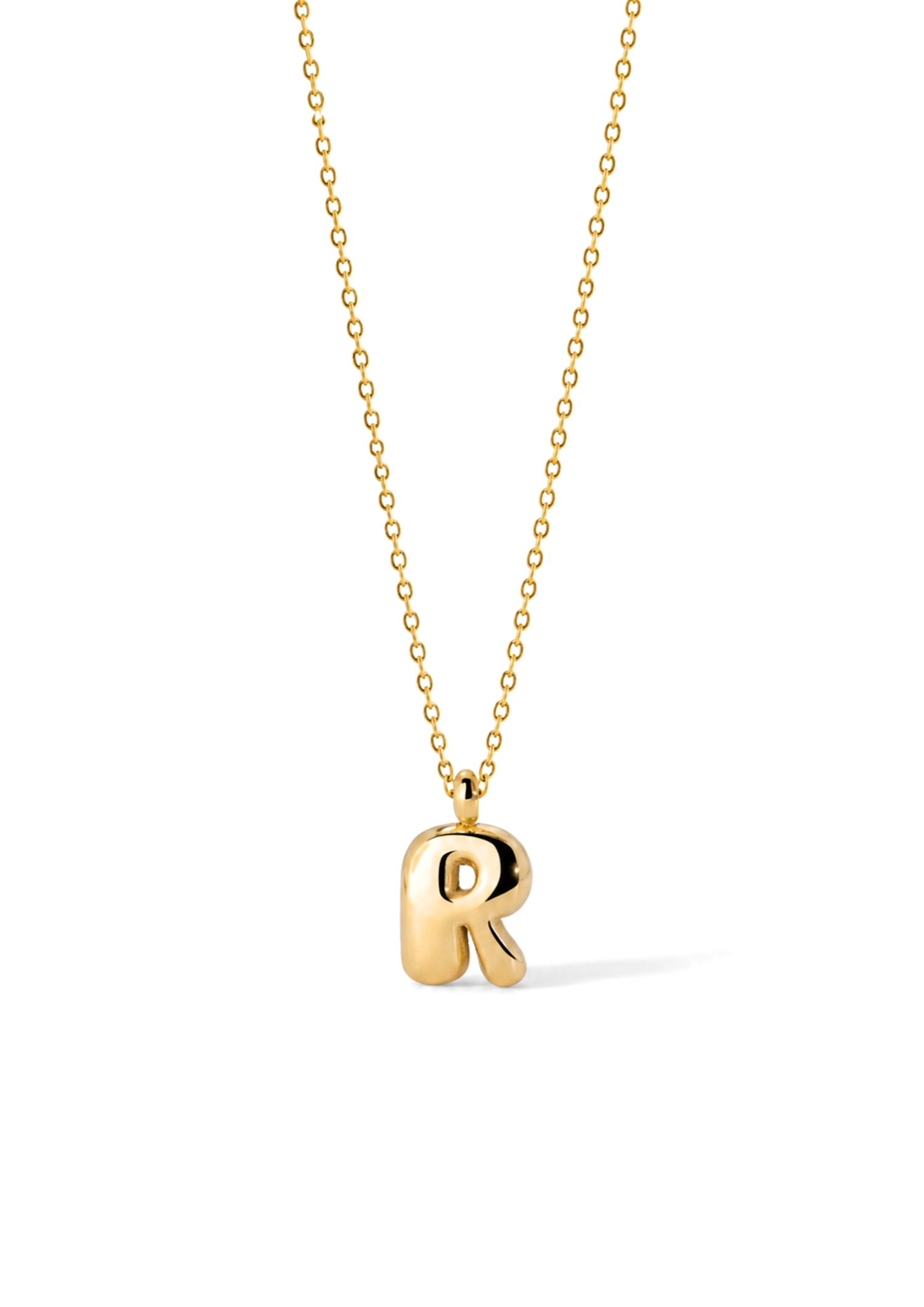 Letter Necklace | Gold