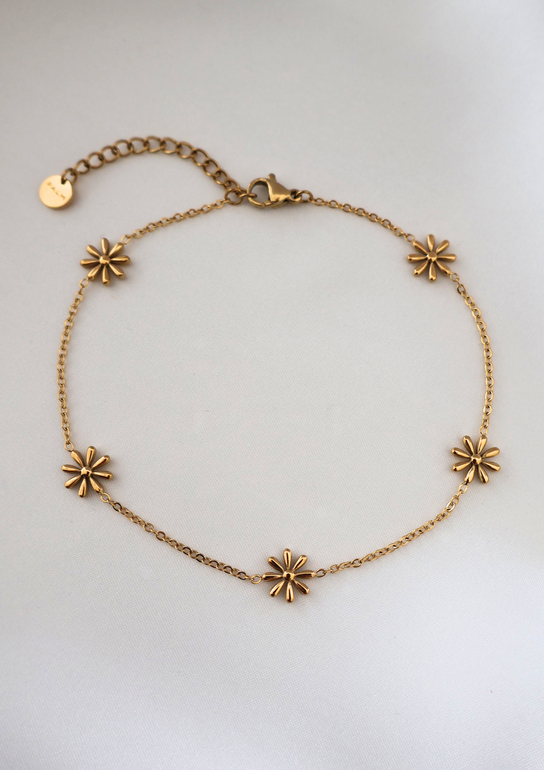 Blossom Fusskettchen I Gold