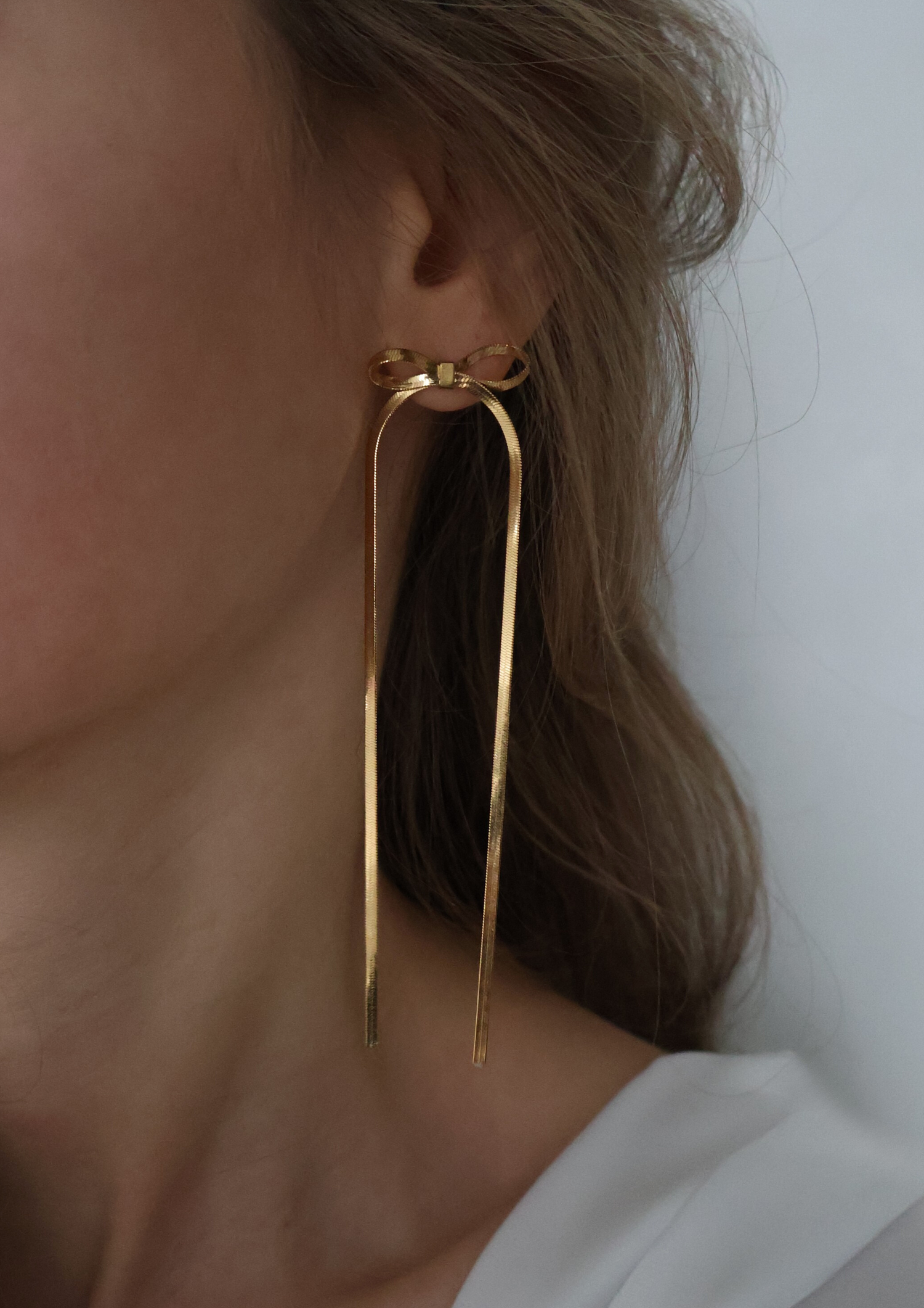 Golden Bow Ohrstecker I Gold