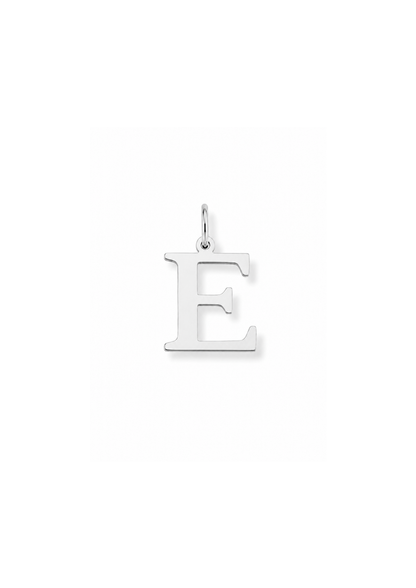 Essential Letter Charm I Silber