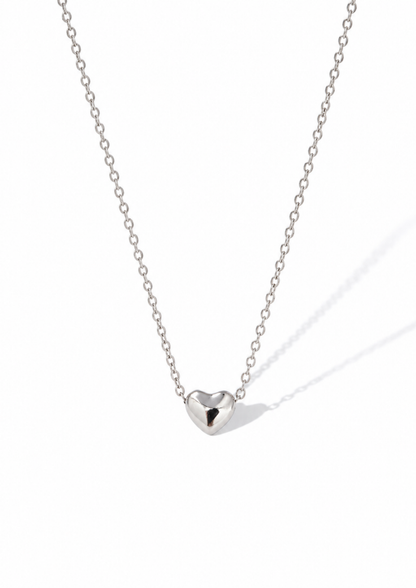 Heart Halskette I Silber