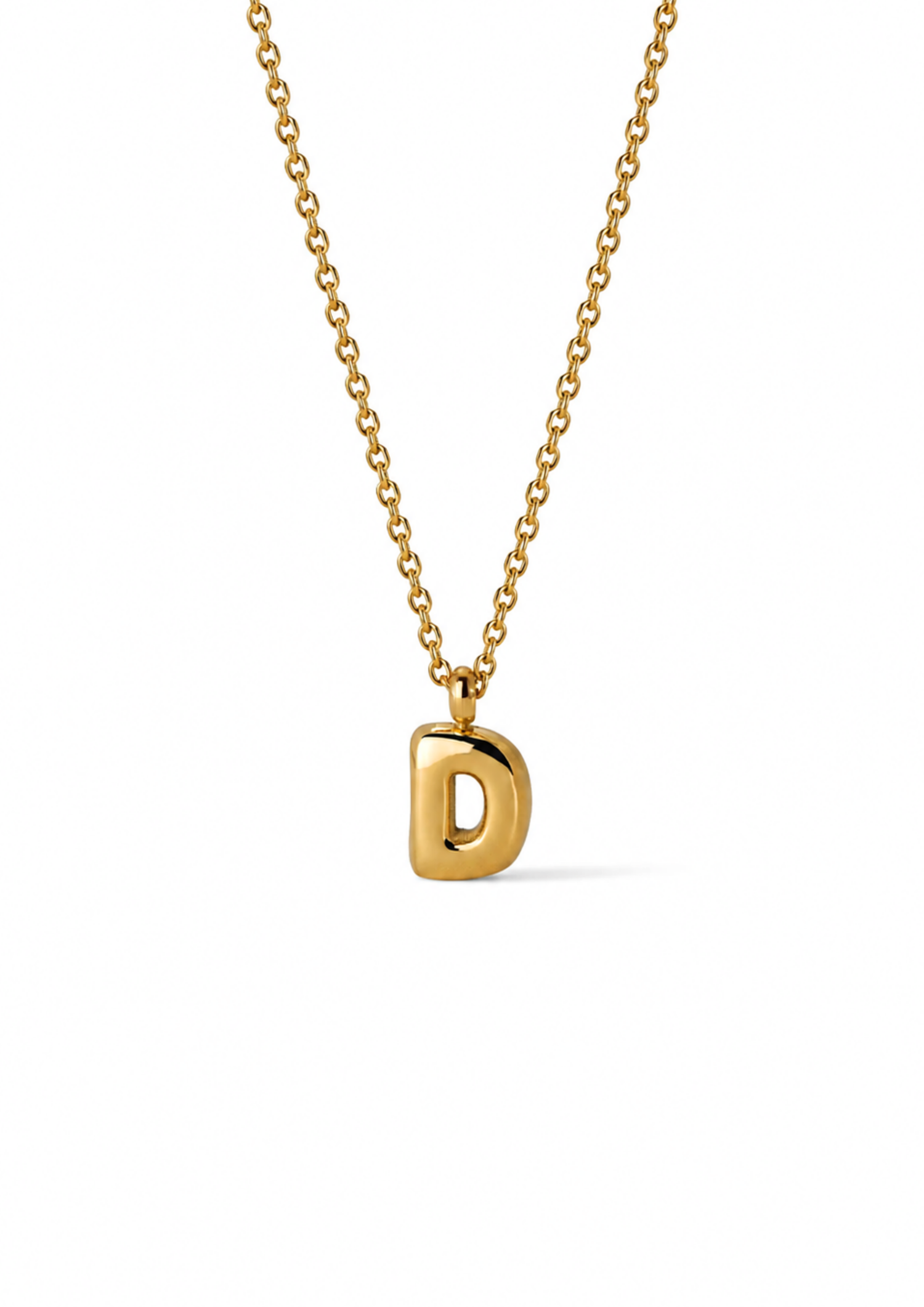 Letter Necklace | Gold