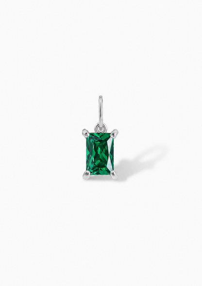 Birthstone Charm I Silber