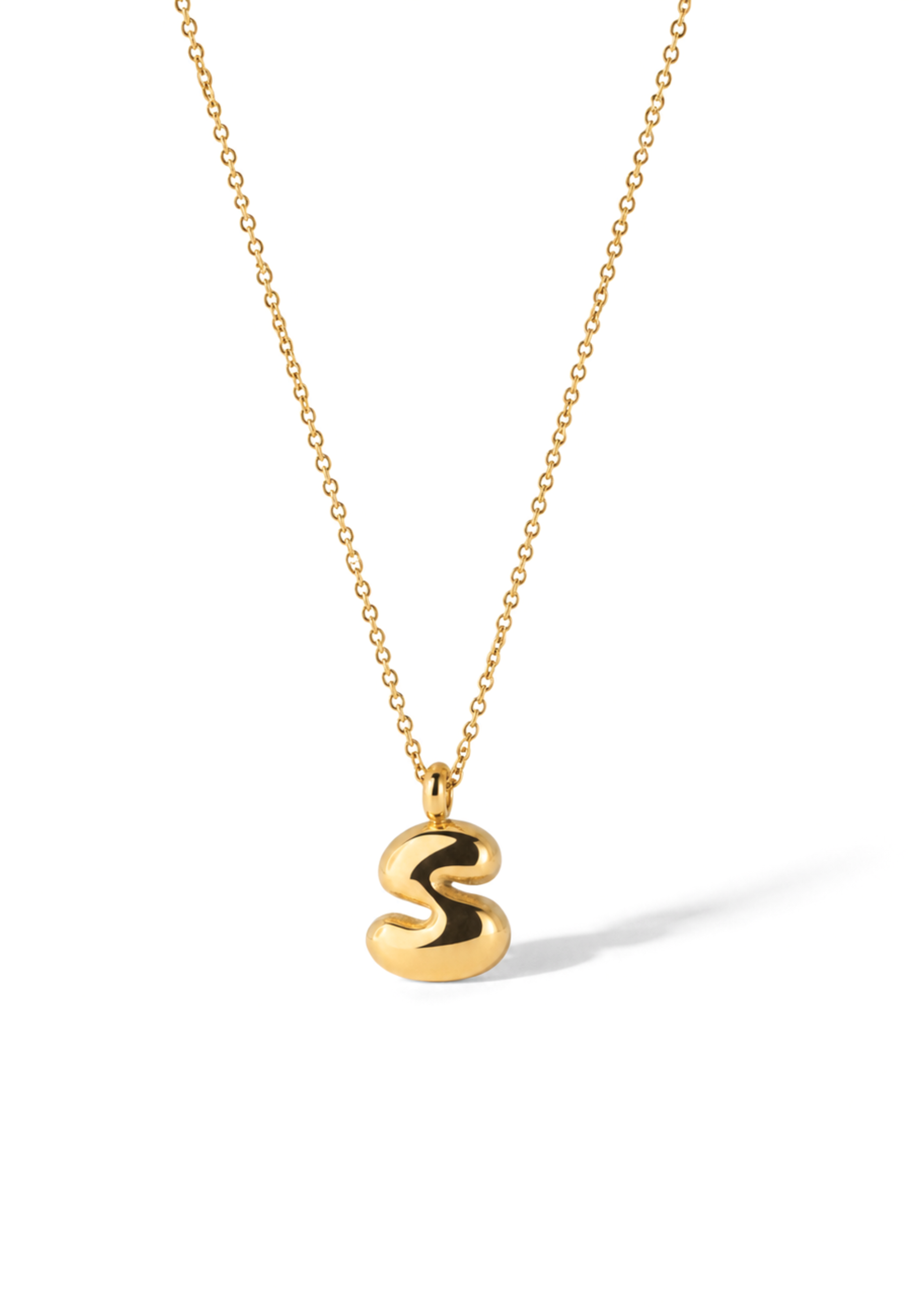 Letter Necklace | Gold