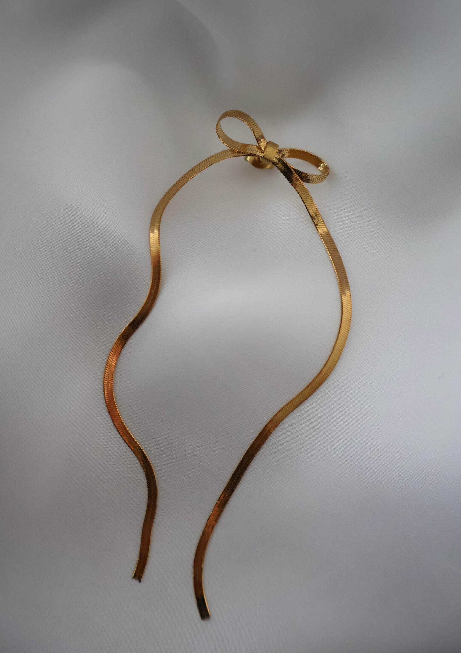 Golden Bow Ohrstecker I Gold