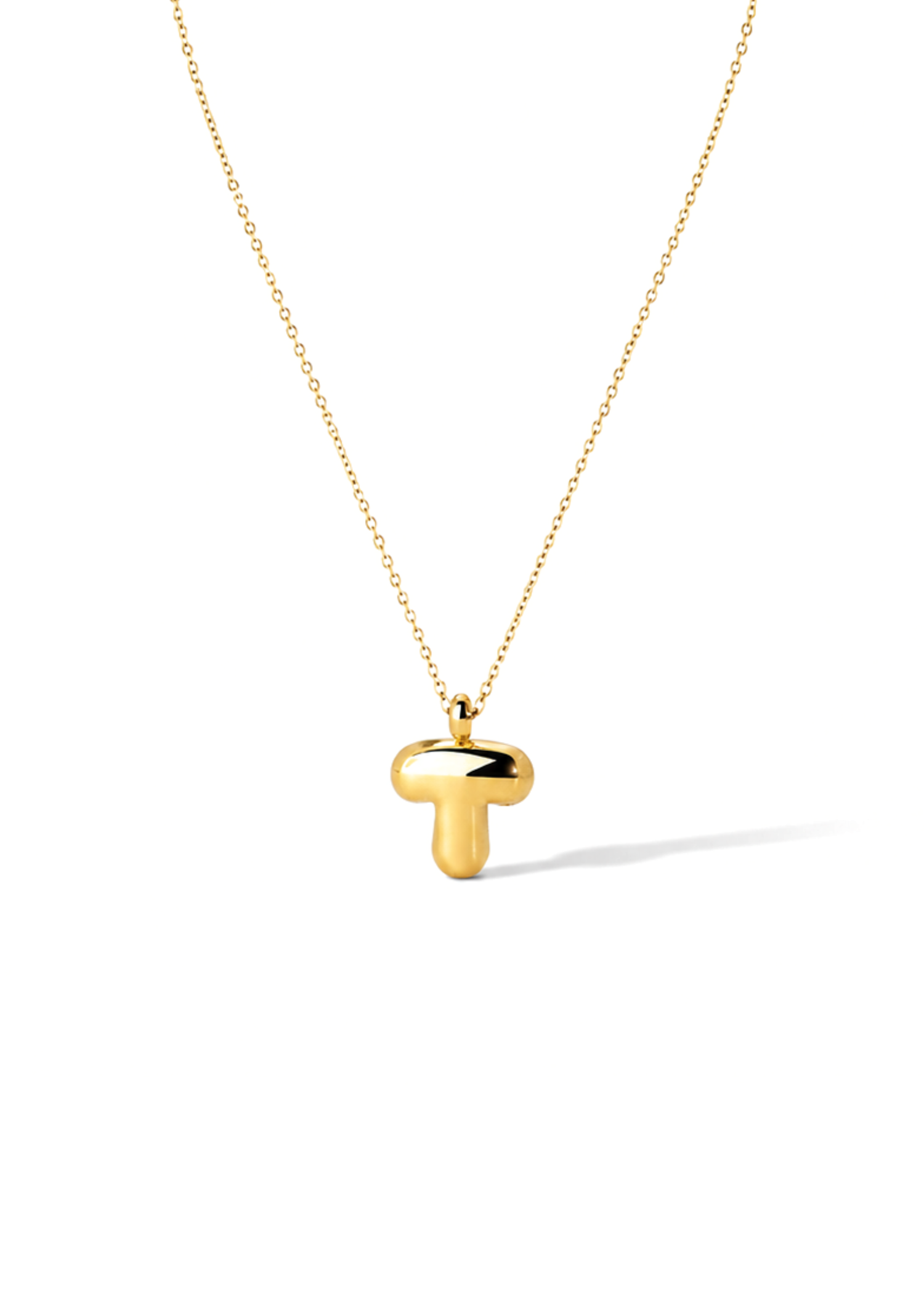 Letter Necklace | Gold