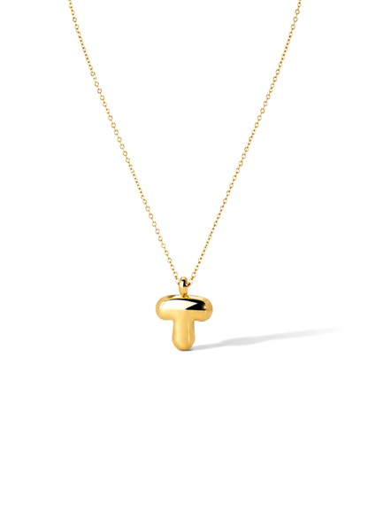 Letter Necklace | Gold