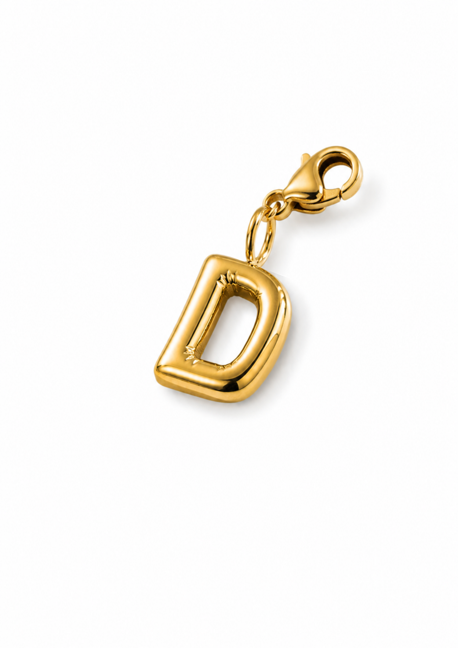 Letter Charm I Gold