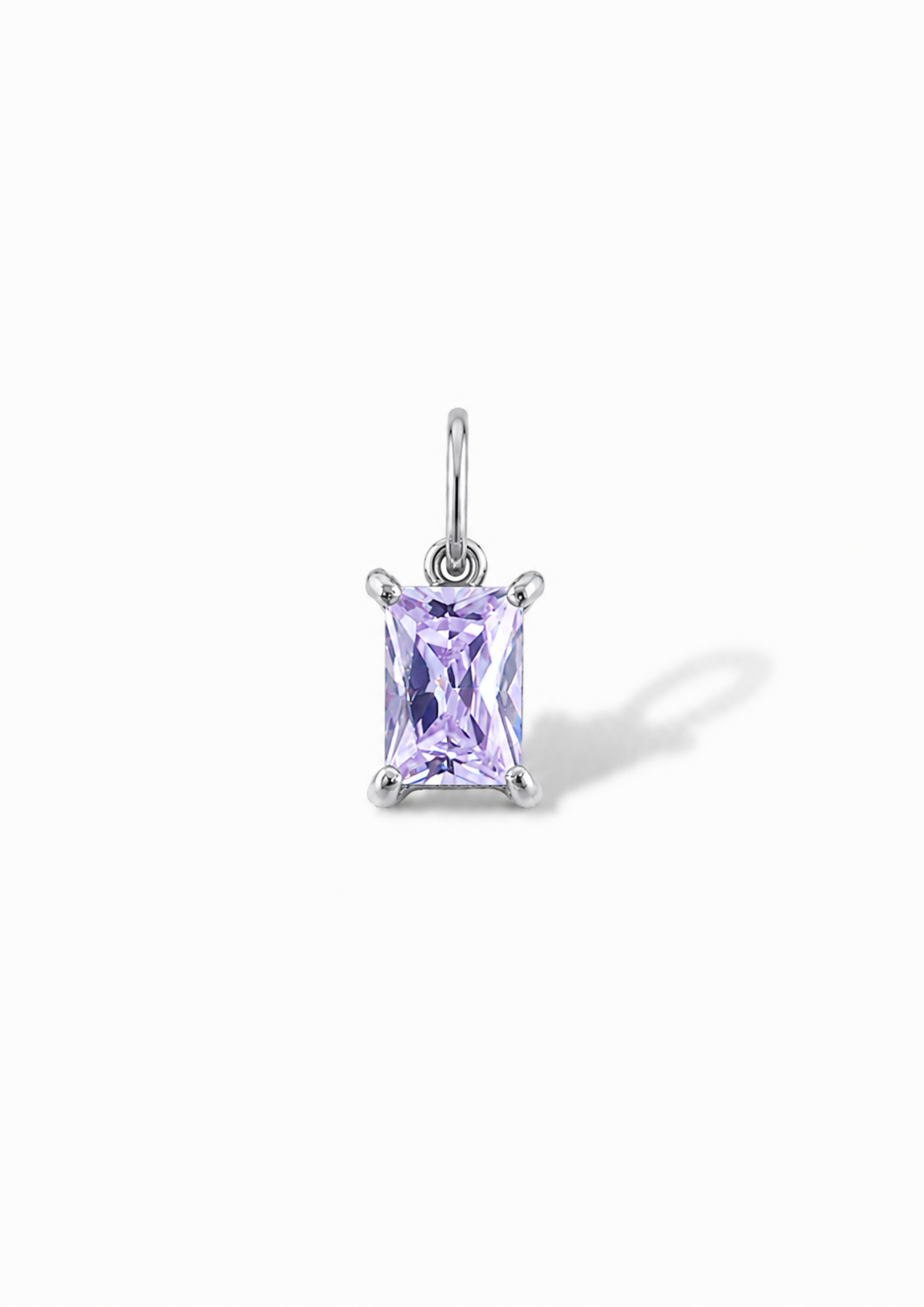 Birthstone Charm I Silber