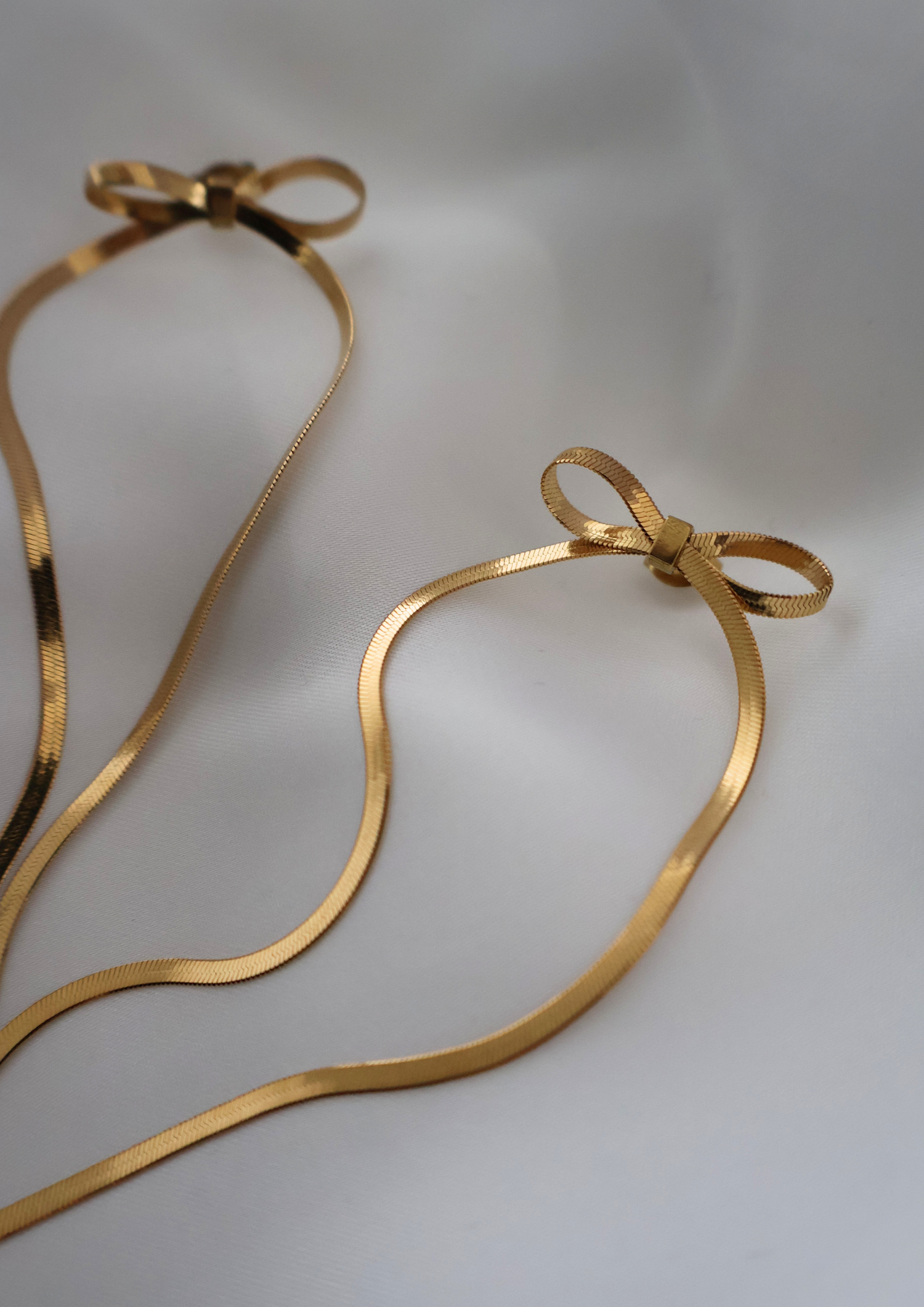 Golden Bow Ohrstecker I Gold