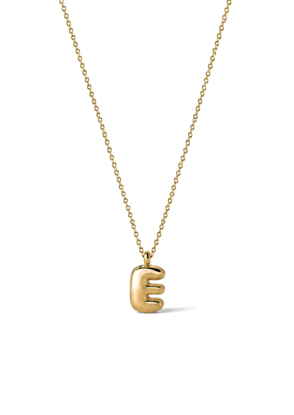 Letter Necklace | Gold