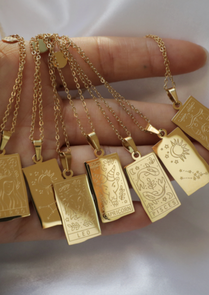 Zodia Halskette I Gold