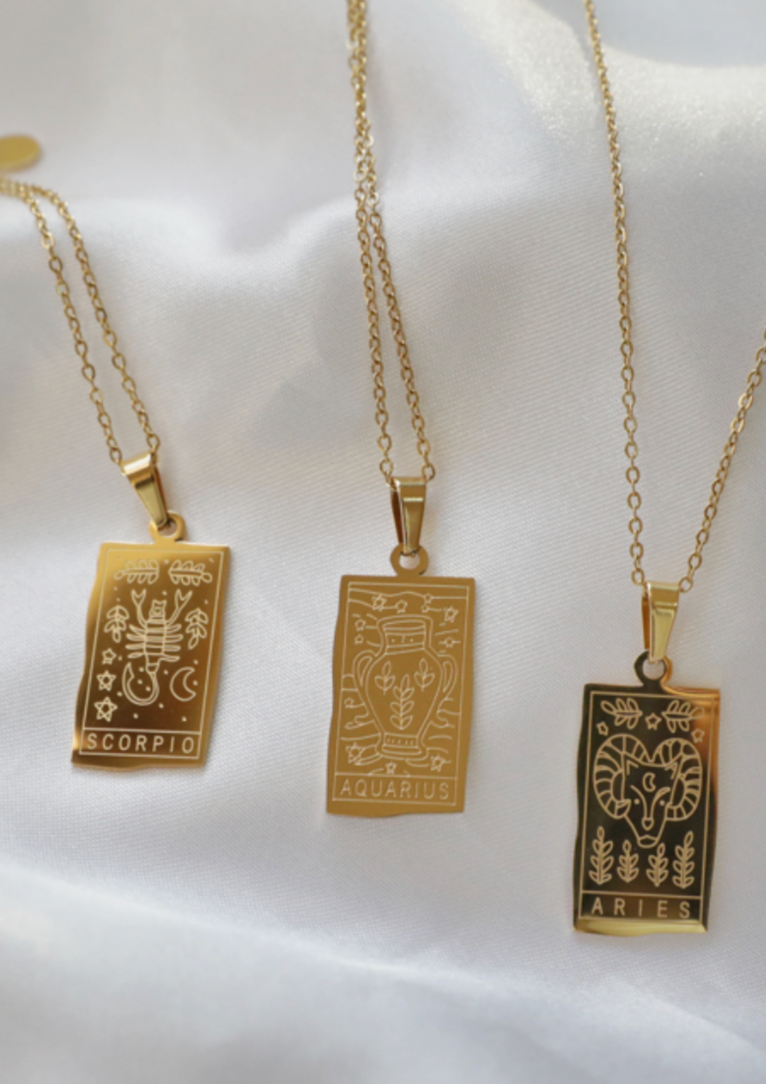 Zodia Halskette I Gold