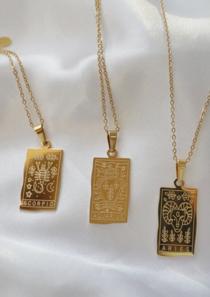 Zodia Halskette I Gold